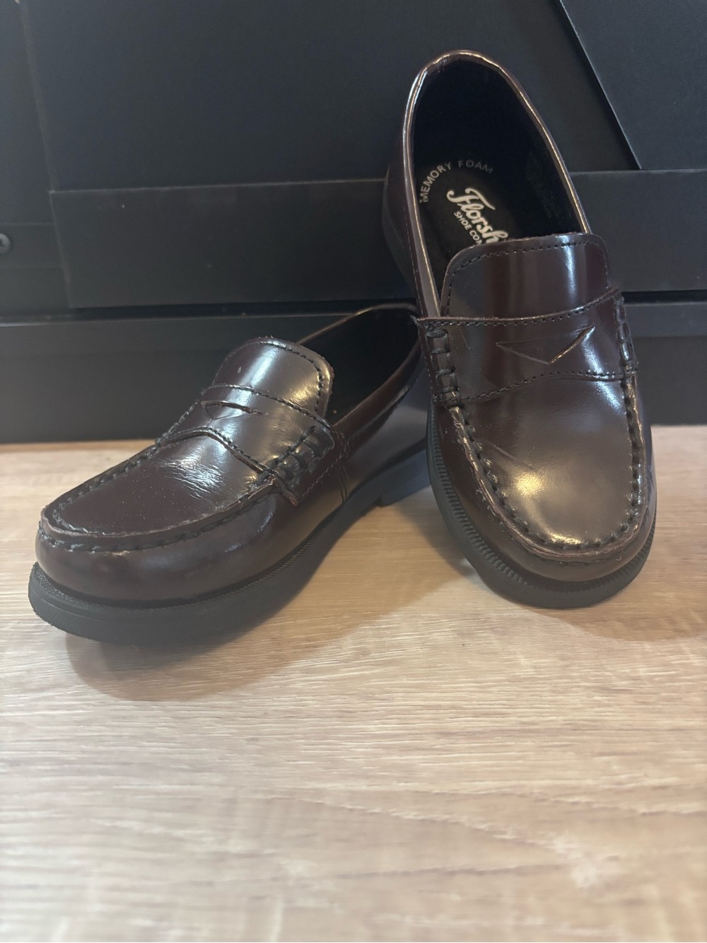 Florsheim Kids Brown Penny Loafers - Size 11c